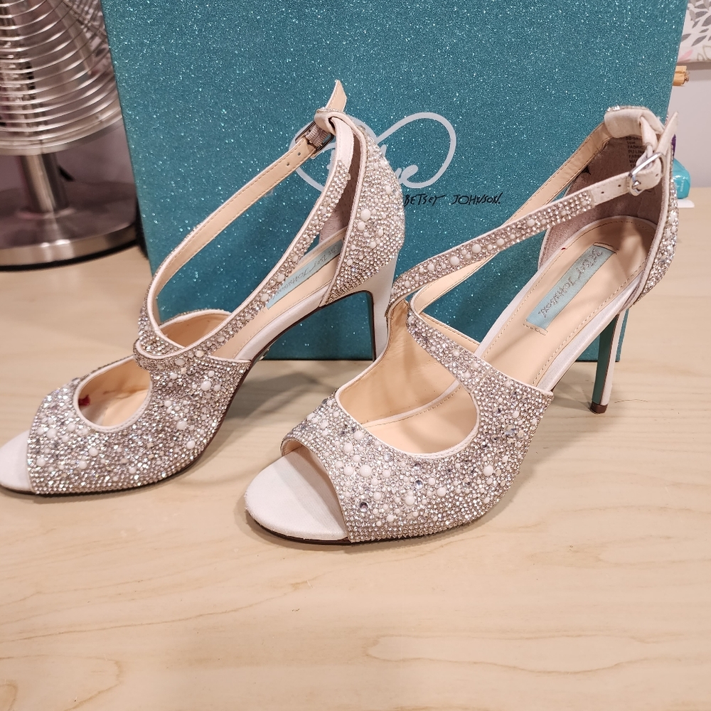 Betsy Johnson Sparkly Heels